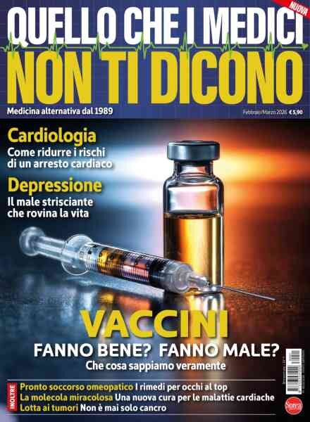 Quello Che I Medici Non Ti Dicono – Febbraio-Marzo 2026 Cover