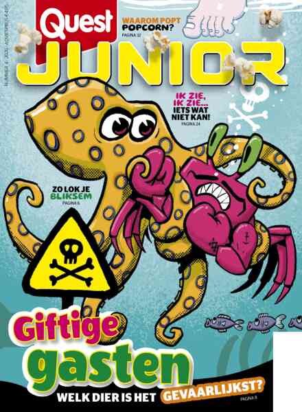 Quest Junior – April 2026 Cover