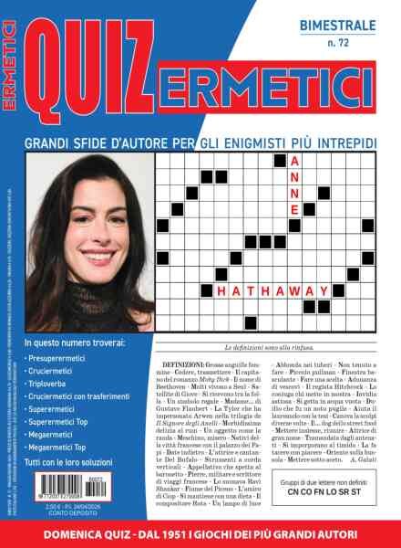 Quiz Ermetici – Aprile 2026 Cover