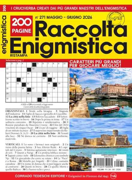 Raccolta Enigmistica – Maggio-Giugno 2026 Cover