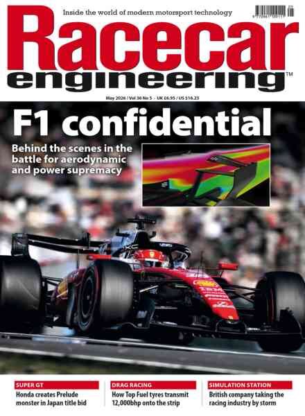 Racecar Engineering – May 2026 Cover