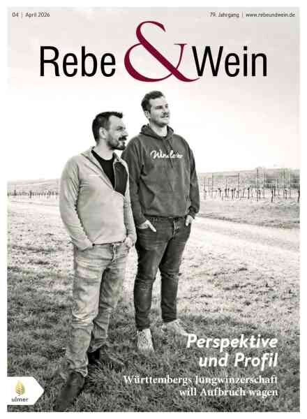 Rebe & Wein – April 2026 Cover