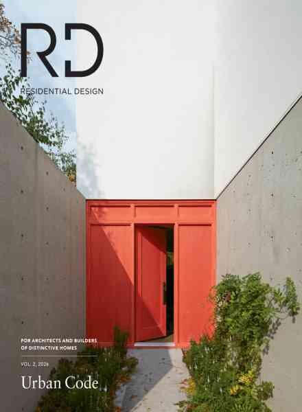Residential Design – Vol 2 2026 Cover