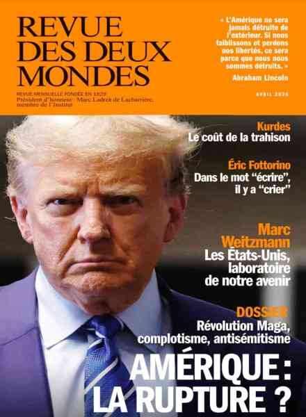 Revue Des Deux Mondes – Avril 2026 Cover