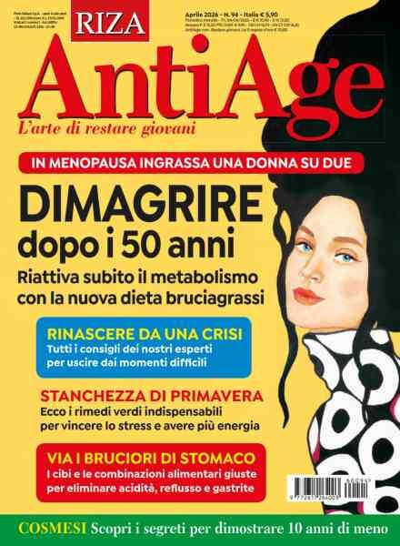 Riza AntiAge – Aprile 2026 Cover