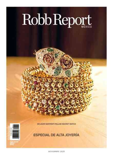 Robb Report Mexico – Noviembre 2025 Cover