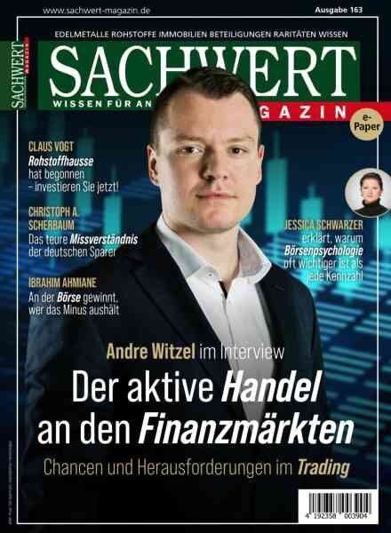 Sachwert Magazin – Ausgabe 163 2026 Cover