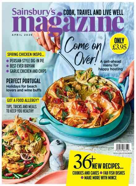 Sainsbury’s Magazine – April 2026 Cover