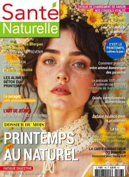 Sante Naturelle – Mars-Avril 2026 Cover