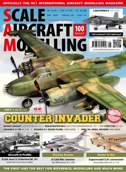 Scale Aircraft Modelling – May 2026 Cover