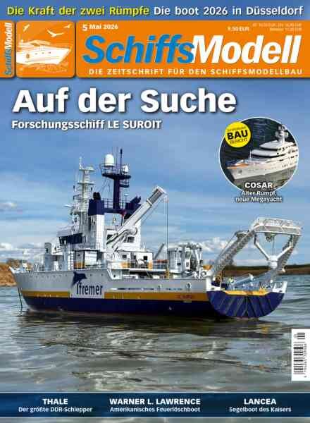 SchiffsModell – Mai 2026 Cover
