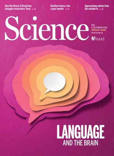 Science – 4 October 2019 Cover