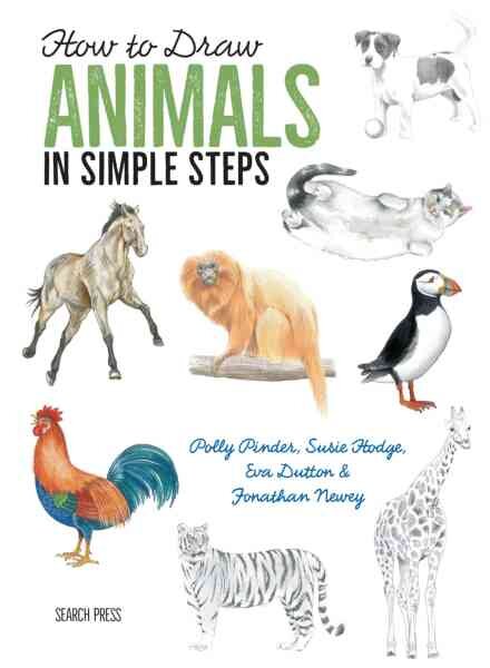 Search Press Art Collection – How to Draw Animals in Simple Press 2026 Cover