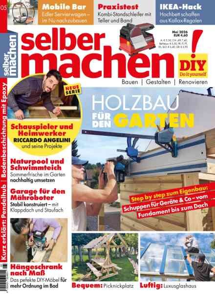 Selber Machen – Mai 2026 Cover