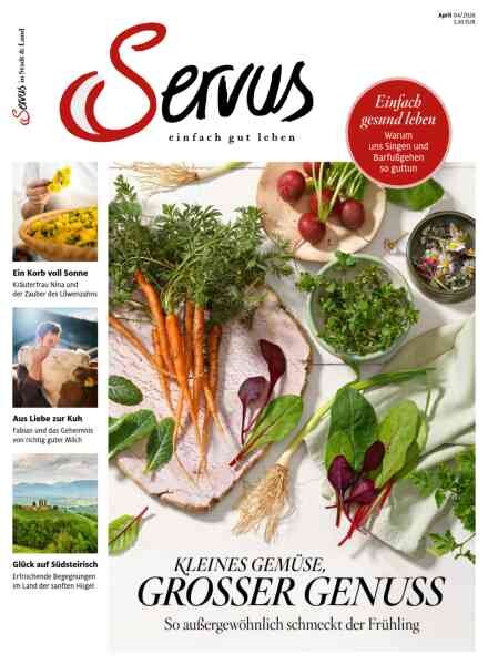 Servus Austria – April 2026 Cover