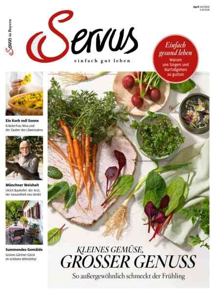 Servus in Bayern – April 2026 Cover