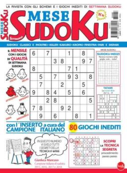 Settimana Sudoku Mese – Aprile 2026