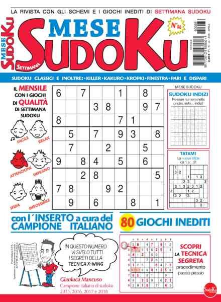 Settimana Sudoku Mese – Aprile 2026 Cover