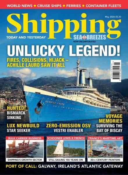 Shipping Today & Yesterday – May 2026 Cover