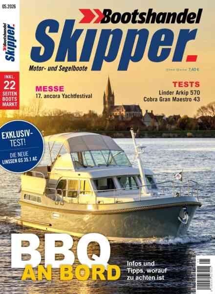 Skipper Bootshandel – Mai 2026 Cover