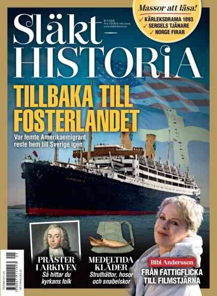 Slakthistoria – April 2026 Cover
