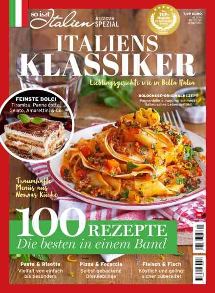 So isst Italien Spezial – April 2026 Cover