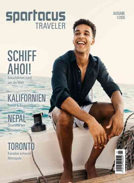 Spartacus Traveler – April 2026 Cover