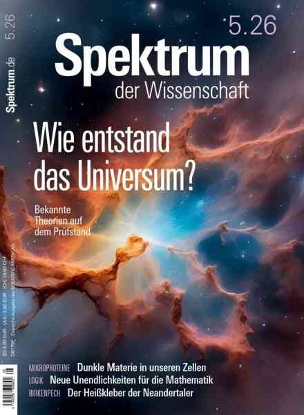 Spektrum der Wissenschaft – Mai 2026 Cover