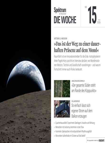 Spektrum Die Woche – 10 April 2026 Cover
