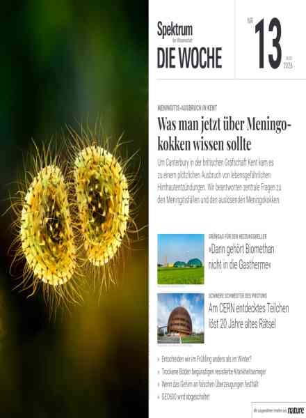 Spektrum Die Woche – 27 Marz 2026 Cover
