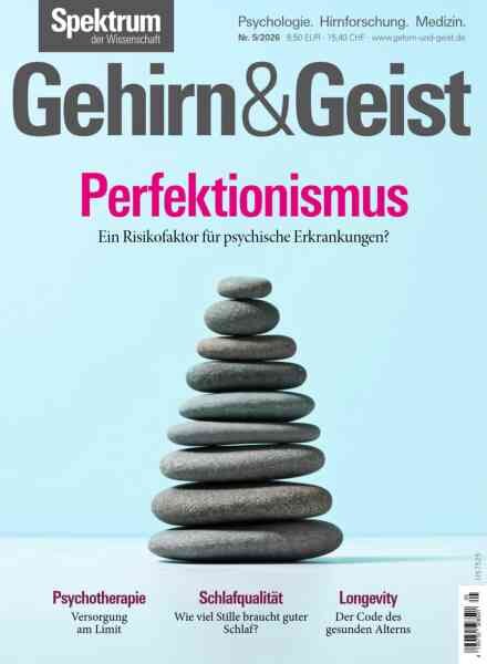 Spektrum Gehirn&Geist – Mai 2026 Cover
