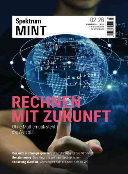 Spektrum MINT – Marz 2026 Cover