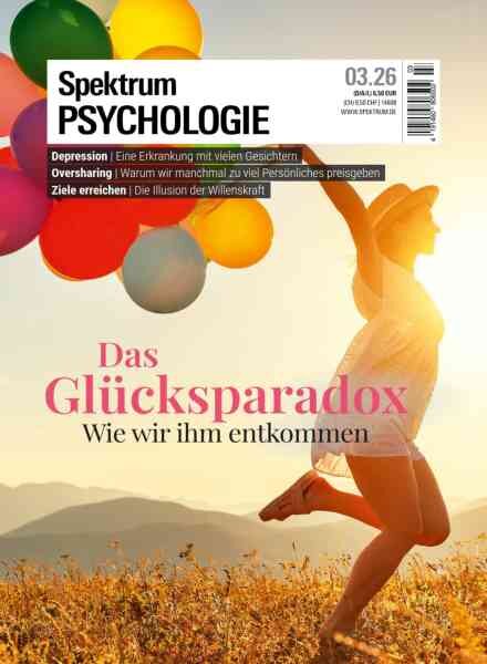 Spektrum Psychologie – April 2026 Cover