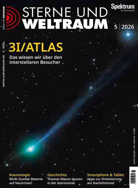 Spektrum Sterne und Weltraum – Mai 2026 Cover