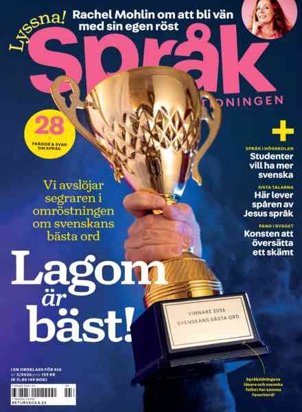 Spraktidningen – April 2026 Cover