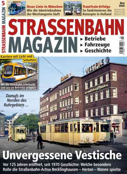 Strassenbahn Magazin – Mai 2026 Cover