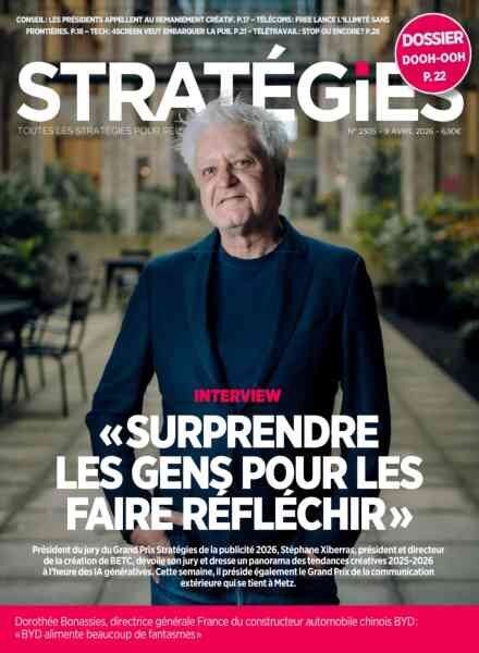 Strategies – 9 Avril 2026 Cover