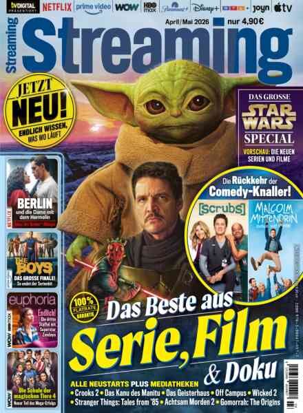 Streaming by TV Digital – April-Mai 2026 Cover