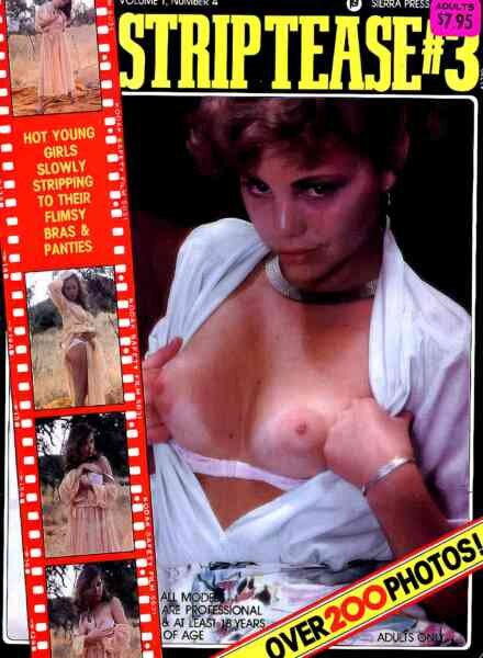 Striptease – Volume1 Number 4 1970 Cover