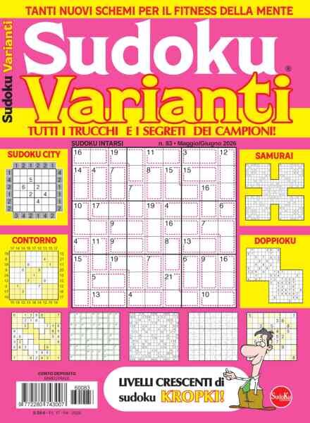Sudoku Varianti – Maggio-Giugno 2026 Cover