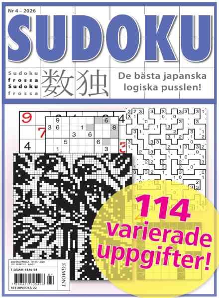 SudokuFrossa – April 2026 Cover