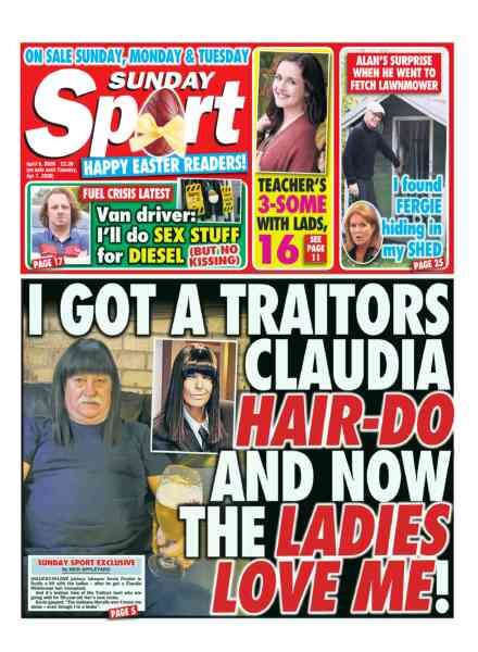 Sunday Sport – 5 April 2026 Cover