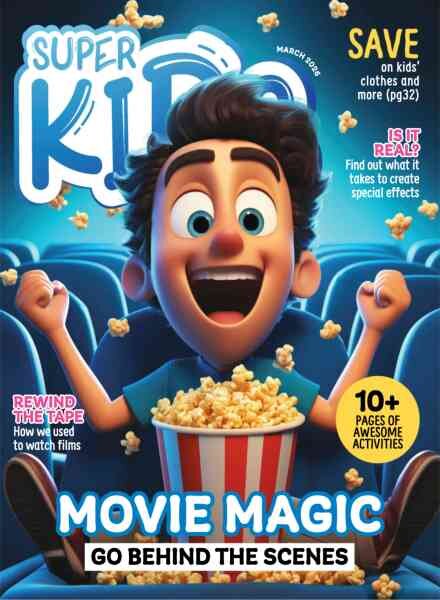 Super Kids Magazine – March 2026 Cover