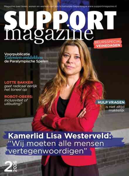 Support Magazine – April 2026 Cover