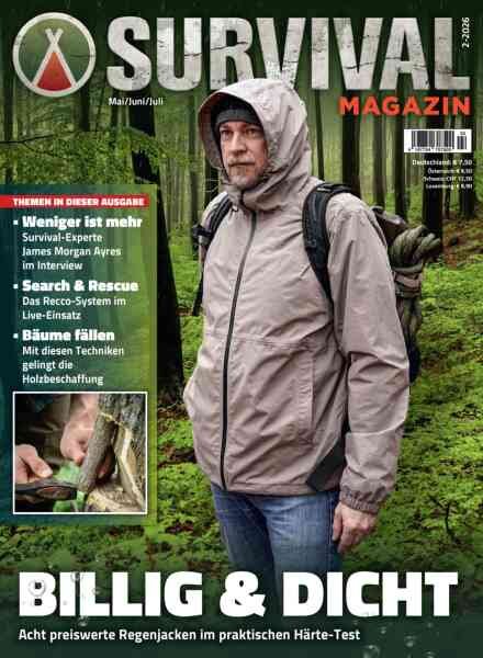 Survival Magazin – Mai-Juni-Juli 2026 Cover