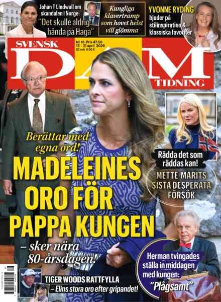 Svensk Damtidning – 15 April 2026 Cover