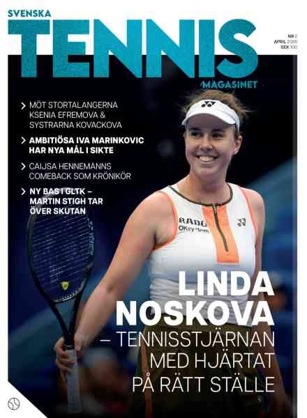 Svenska Tennismagasinet – April 2026 Cover