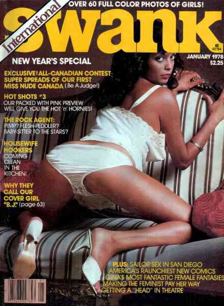 Swank – January 1978 Cover