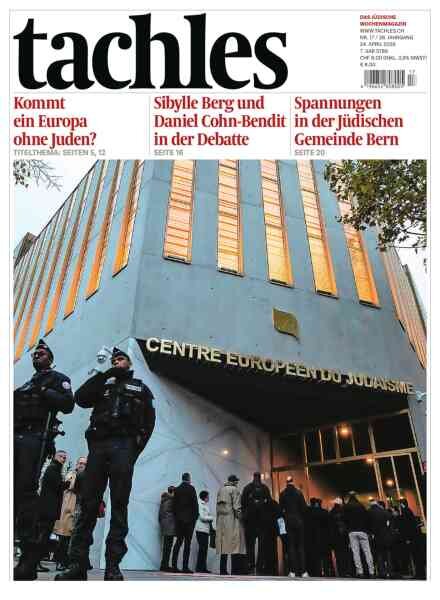 Tachles – 24 April 2026 Cover