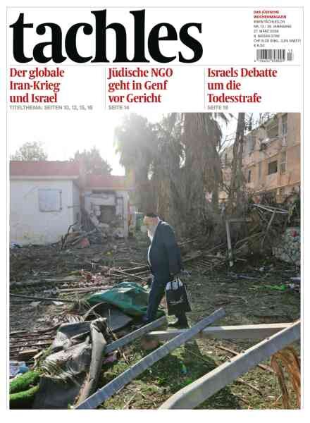 Tachles – 27 Marz 2026 Cover